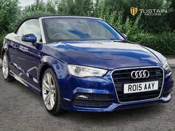 Blue Used 2015 Audi A3 Cabriolet S-Line Cabriolet | £10,999 (Fair price)