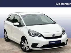Platinum white Used 2021 Honda Jazz Hybrid Hatchback | £16,071 (Good price)