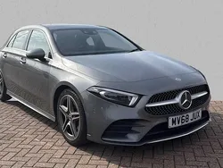 Grey Used 2018 Mercedes A200 AMG Line Premium Plus Hatchback | £19,090 (A bit pricey)