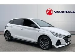 White Used 2025 Hyundai i20 N Line Hatchback | £19,737 (A bit pricey)