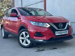 Red Used 2019 Nissan Qashqai Acenta Premium SUV | £8,995 (Good price)