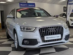 Silver Used 2013 Audi Q3 S-Line SUV | £9,995 (A bit pricey)