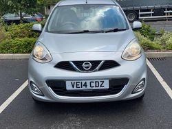 Silver Used 2014 Nissan Micra Acenta Hatchback | £4,400 (Fair price)