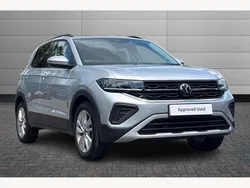 Reflex silver Used 2024 VW T-Cross Match SUV | £21,495 (Good price)