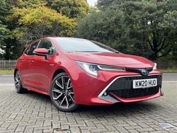 Red Used 2020 Toyota Corolla Hatchback | £18,651 (Fair price)