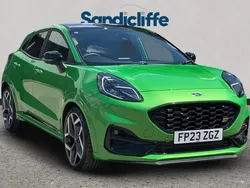 Mean green (exclusive paint) Used 2023 Ford Puma ST Hatchback | £21,852 (Fair price)