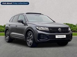 Grey New 2025 VW Touareg Black Edition SUV | £59,999 (Expensive)