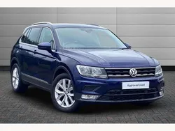 Atlantic blue Used 2016 VW Tiguan SE SUV | £15,795 (Good price)