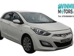 White Used 2013 Hyundai i30 Classic Hatchback | £2,995