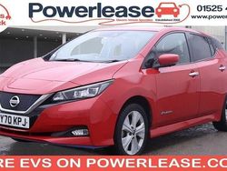 Red Used 2020 Nissan Leaf Tekna Hatchback | £9,989 (Fair price)