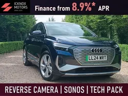 Blue Used 2024 Audi Q4 Sportback e-tron S-Line SUV | £33,445