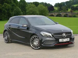 Cosmos black Used 2017 Mercedes A250 AMG Hatchback | £14,800 (Fair price)