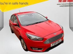 Red Used 2018 Ford Focus Titanium Hatchback | £7,988 (Good price)