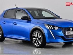 Blue Used 2022 Peugeot e-208 Premium Hatchback | £10,290 (Fair price)