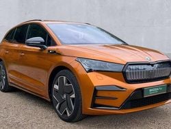 Orange Used 2024 Skoda Enyaq iV vRS SUV | £35,192