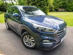 Blue Used 2018 Hyundai Tucson SE SUV | £7,666