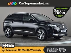 Black Used 2022 Peugeot 3008 Allure Premium Hatchback | £18,397 (Fair price)