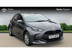 Grey Used 2023 Toyota Yaris Hybrid Hatchback | £17,220 (Fair price)