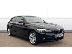 Black Used 2017 BMW 116 Sport Line Hatchback | £10,864 (Fair price)