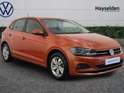 Orange Used 2018 VW Polo SE Hatchback | £9,785 (Fair price)