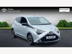 Silver Used 2022 Toyota Aygo Trend Hatchback | £9,622 (Fair price)