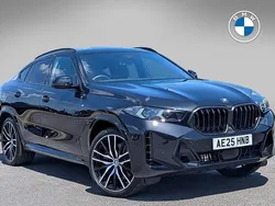 Black Used 2025 BMW X6 M Sport SUV | £69,990 (Expensive)