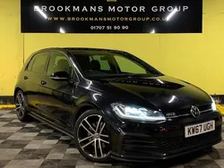 Black Used 2017 VW Golf VII GTD Hatchback | £12,495 (Fair price)