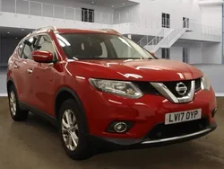 Chilli red Used 2017 Nissan X-Trail Acenta SUV | £7,975 (Good price)