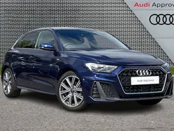 Blue Used 2024 Audi A1 S-Line Hatchback | £24,493 (Fair price)