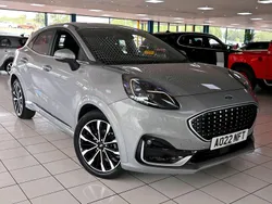 Silver Used 2022 Ford Puma ST-Line Hatchback | £18,789 (Fair price)