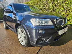 Black Used 2013 BMW X3 M Sport SUV | £8,850 (Fair price)