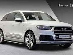 White Used 2019 Audi Q7 S-Line SUV | £29,000 (Good price)