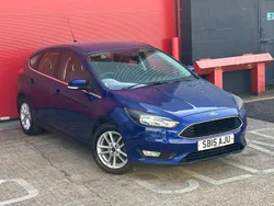 Blue Used 2015 Ford Focus Zetec Hatchback | £4,499 (Good price)