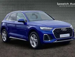 Blue Used 2025 Audi Q5 S-Line SUV | £40,222 (Fair price)