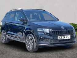 Black Used 2024 Skoda Karoq SportLine SUV | £29,934 (A bit pricey)