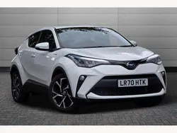 White Used 2020 Toyota C-HR Design SUV | £17,895 (Good price)