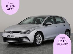Silver Used 2021 VW Golf VIII Life Hatchback | £15,339 (Fair price)