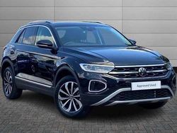 Deep black pearl with white roof New 2025 VW T-Roc Style SUV | £26,895 (A bit pricey)