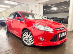 Red Used 2014 Ford Focus Zetec Hatchback | £3,995 (Fair price)