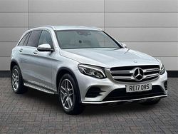Silver Used 2017 Mercedes GLC220 AMG line SUV | £15,595 (Fair price)