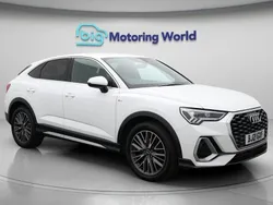 White Used 2021 Audi Q3 Sportback S-Line SUV | £26,000 (Super price)