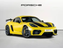 Racing yellow Used 2024 Porsche 718 Cayman GT4 | £134,990