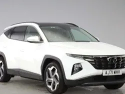 White Used 2022 Hyundai Tucson Ultimate SUV | £23,499 (Fair price)