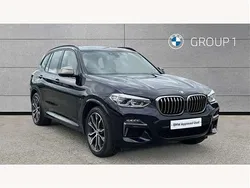 Carbon black Used 2020 BMW X3 Comfort Edition SUV | £35,495 (Fair price)