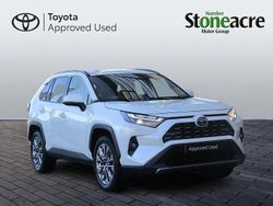 White Used 2022 Toyota RAV4 Estate | £31,000 (A bit pricey)