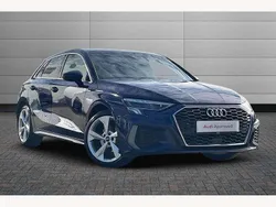 Blue Used 2022 Audi A3 S-Line Hatchback | £21,795 (Fair price)