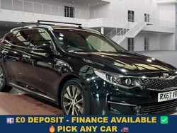 Black Used 2017 Kia Optima Estate | £9,599