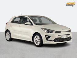 White Used 2022 Kia Rio Hatchback | £10,495 (Fair price)
