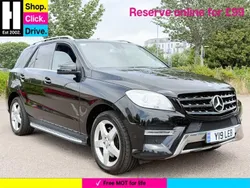 Black Used 2014 Mercedes ML350 AMG SUV | £9,674 (Good price)
