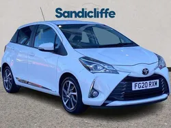 White Used 2019 Toyota Yaris Hatchback | £10,900 (Fair price)